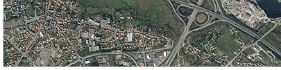 Bird's Eye View of Bouguenais