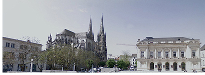 View of Cholet, France