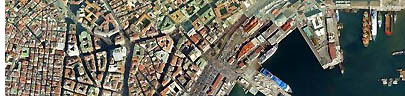 Bird's Eye View of Napoli