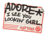 Adore Sticker